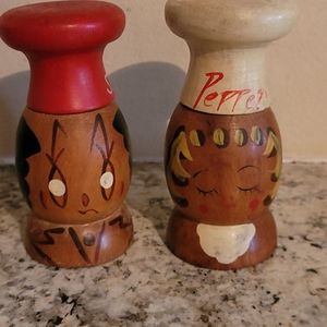 1950's Salt and Pepper Shakers